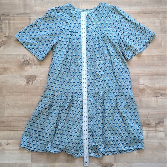 Emerson Fry India Collection Amelia Button Short Dress - Size XS/S - Picture 10 of 11